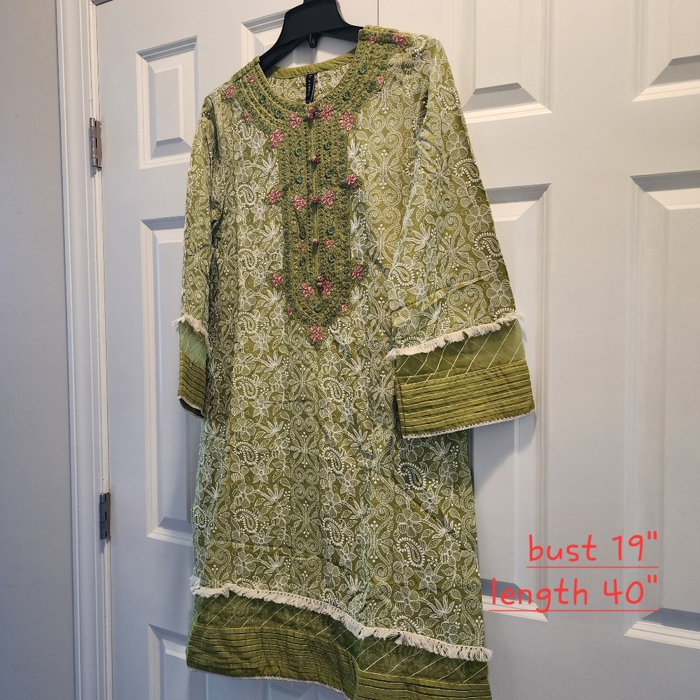 Fully Embriodered Kurta